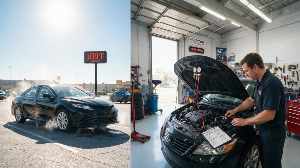 car AC service in Houston heat